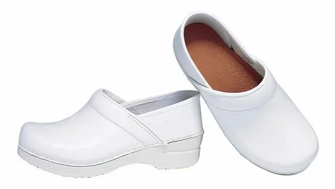 white medical shoes